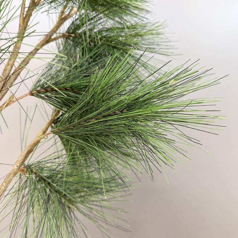 Artificial Pine Needle Christmas Tree Branch with Fruit