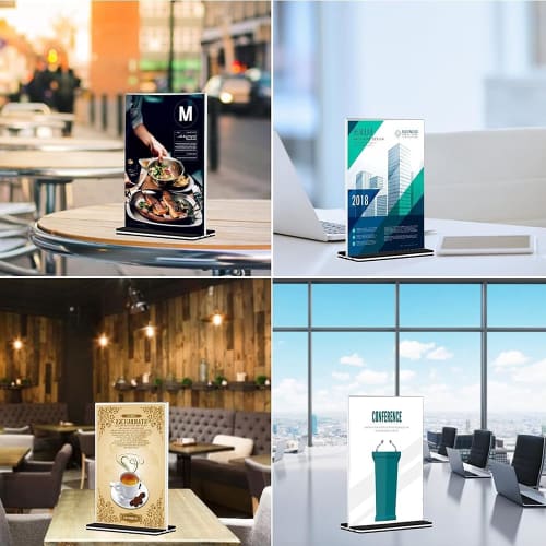 DFsucces Card Stands, Card Display Shelves, Set of 10, Acrylic Draw Style, Interchangeable Cards, Compatible with Yu-Gi-Oh! and Pokemon Cards, Card Ca