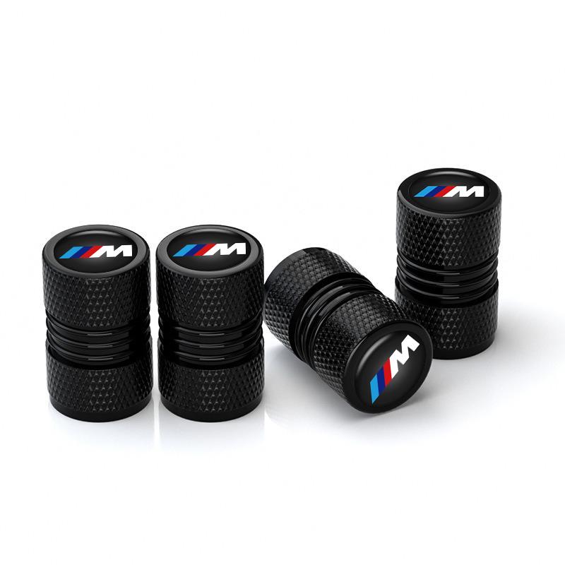 For BMW M 2026 New 4PC BMW Tire Valve Cover Dustproof Alloy Valve Cover Is Suitable For M M3 M5 G30/G20/G05/F30/F10/E70 1 3 5 7 Series E46 E36 E90