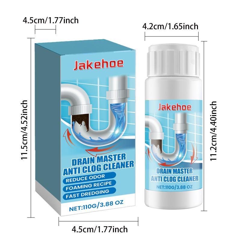 

Sink Drain Cleaning Powder Quick Hair & Oil Deposits Removal Restores Pipeline Smoothness Prevents Blockages Drain Cleaner 100g