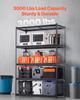 Storage Shelves 5 Tier Adjustable Heavy Duty Garage Shelving Unit 3000 lbs