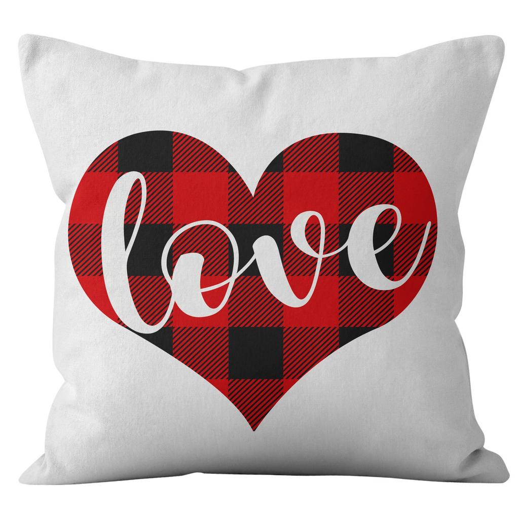 New Valentine's Day Series Pillow Cover Festive Home Gift Pillow Cover
