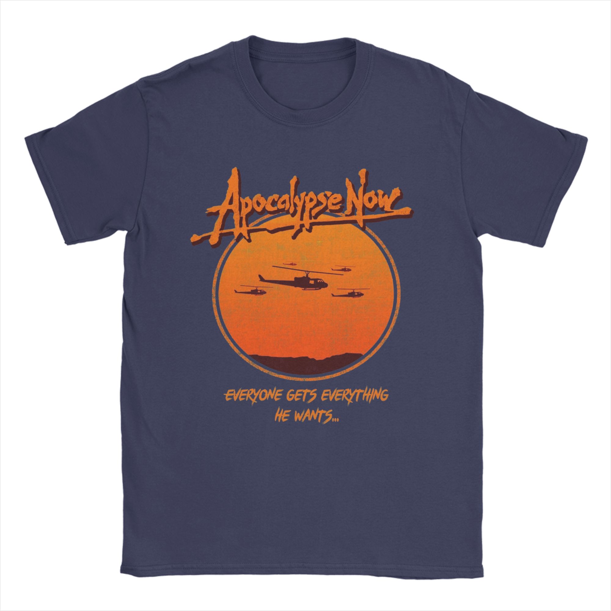 

Funny Apocalypse Now Retro TShirt for Men Round Collar 100 Cotton T Shirts Short Sleeve Tees Printed Clothes 4XL