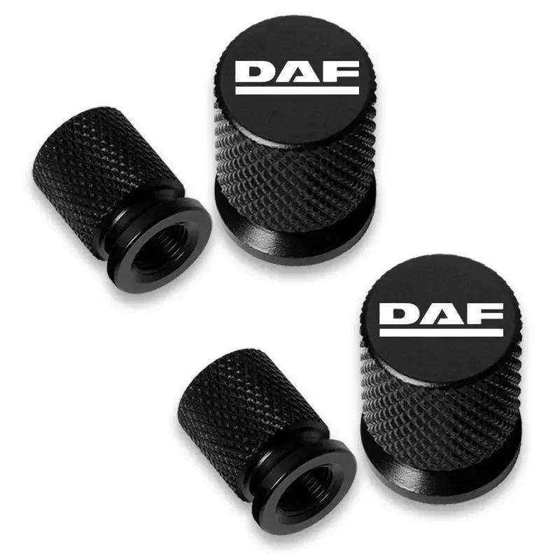 For DAF XF XG 95 105 106 4pcs Car Accessories Car Wheel Tire Valve Caps Tyre Stem Covers Airdust Waterproof