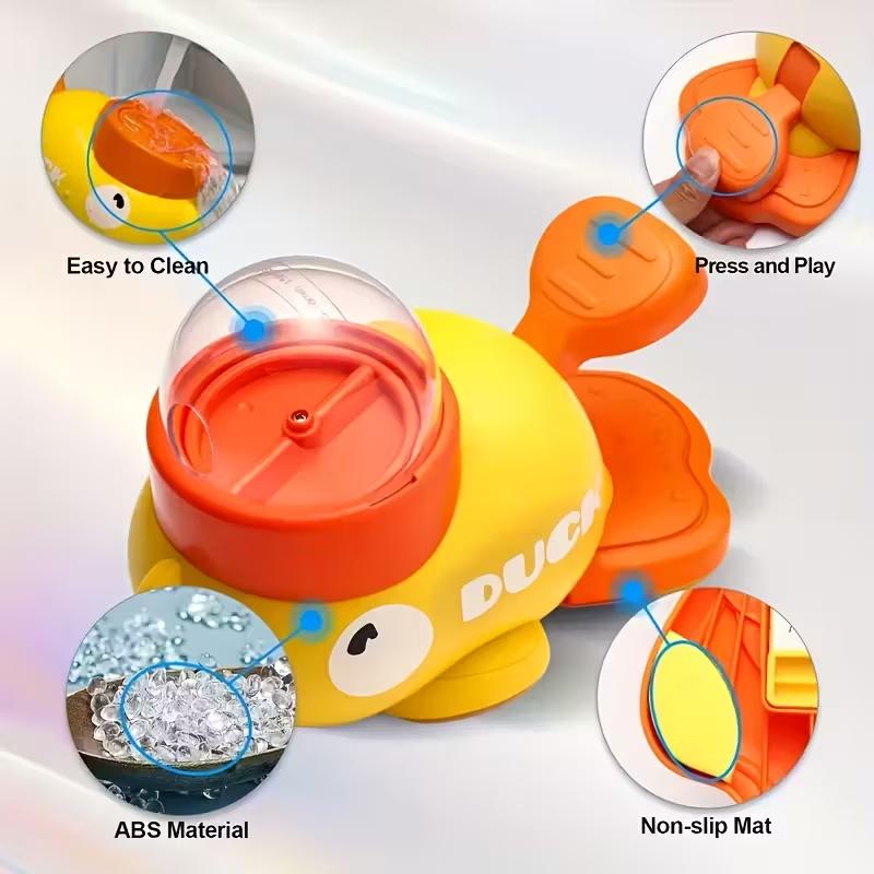 Interactive Dog Toy Pet Feeding Food Treat Dispenser Automatic Cartoon Duck Design Slow Food Pet Snack Feeder for Dog Training