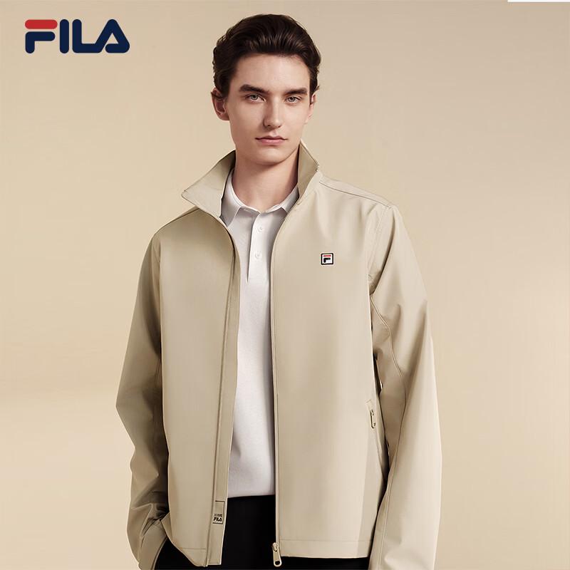 FILA Men's Business Casual Stand Collar Jacket - 2026 Autumn Collection