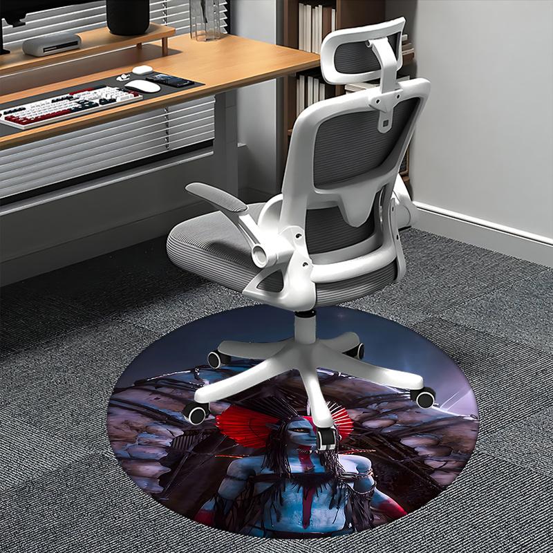 

Avatar Inspired Chair Mat Round Carpet for Home Decor, Office Use, and Gifts | Perfect for Living Rooms, Bedrooms, and Various Spaces0207b 80cm by 80cm