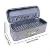 Bangle Box Bracelet Necklace Jewelry Display Tray Case Dustproof Portable