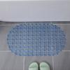 Yousheng PVC Anti-slip Bath Mat Solid Color Home Kitchen Hotel Bathroom Shower Floor Mat with Suction Cup Soft Non-slip Bathtub Massage Pad Rug