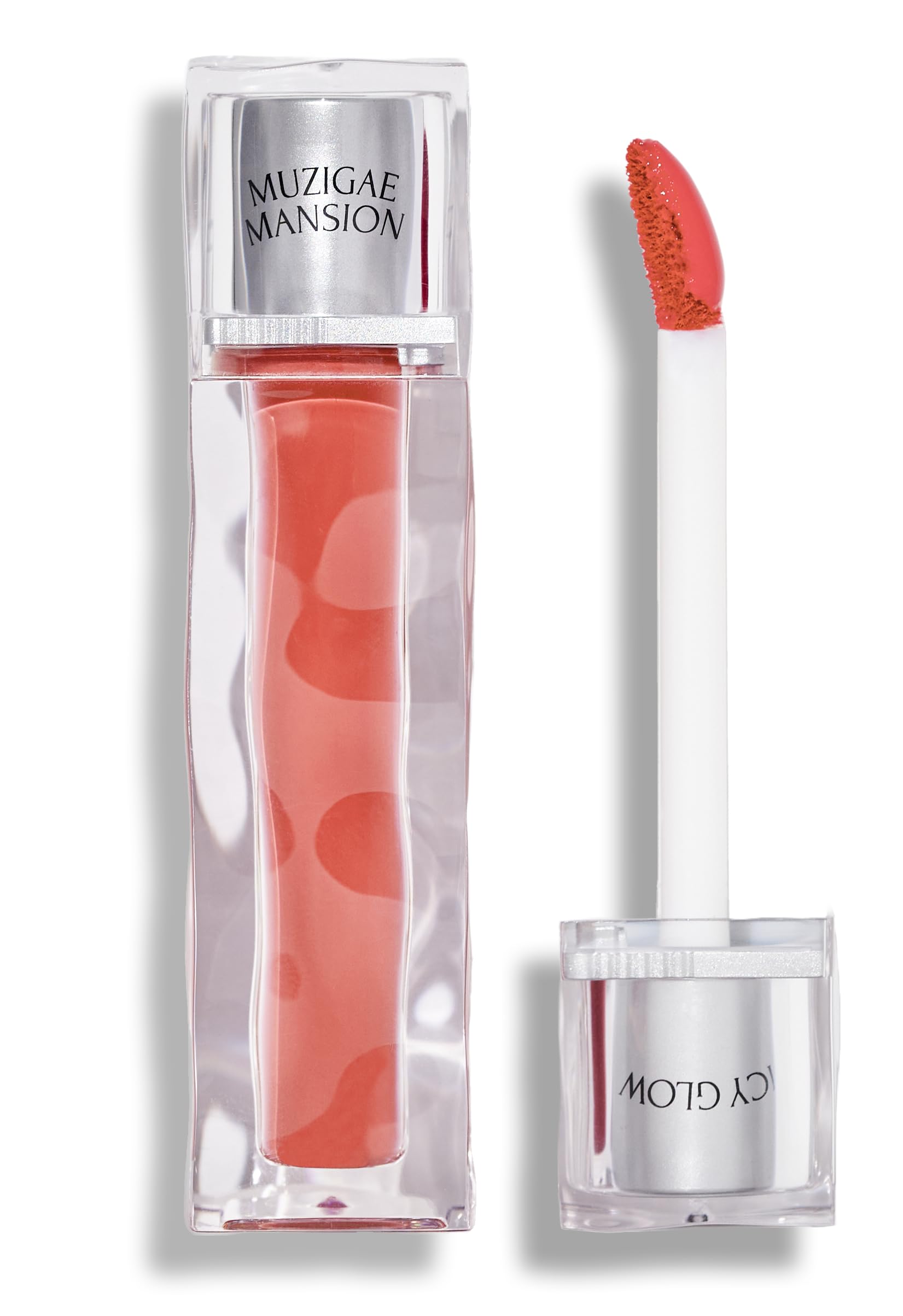 

transparent and glossy MUZIGAE MANSION ICY GLOW Tint Lip Vegan Korean Cosmetics [For lips] (08 Deserve) 5.3ml