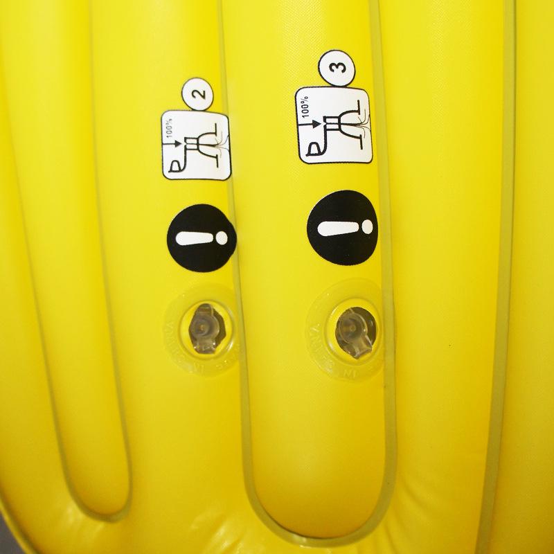 Aufblasbares PVC-Kajak: Freizeit, Angeln, Raftingboot