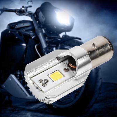 BA20D High Brightness Motorrad COB Scooter LED Scheinwerfer Fern-/Abblendlicht