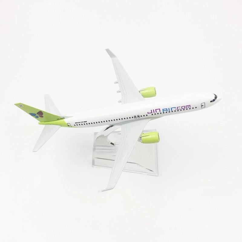 Souvenirs Toy 16cm Korean JINAIR 737 B737 Plane Model Airplane Model Aircraft Model Diecast Metal 1:400 Airplanes Plane Toys