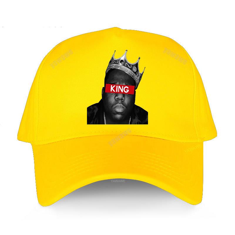 Men Baseball Cap Hip-hop Hats Biggie Smalls Hip Hop King Crown