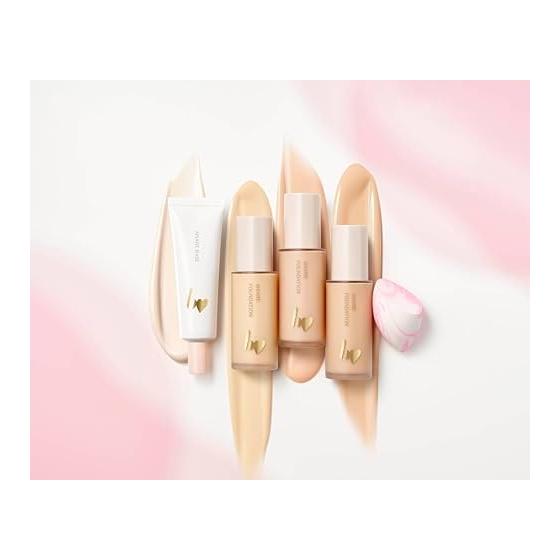 b idol Loved Foundation 03 Pink Beige 28ml Liquid Foundation Glossy Skin Transparency Moisture SPF