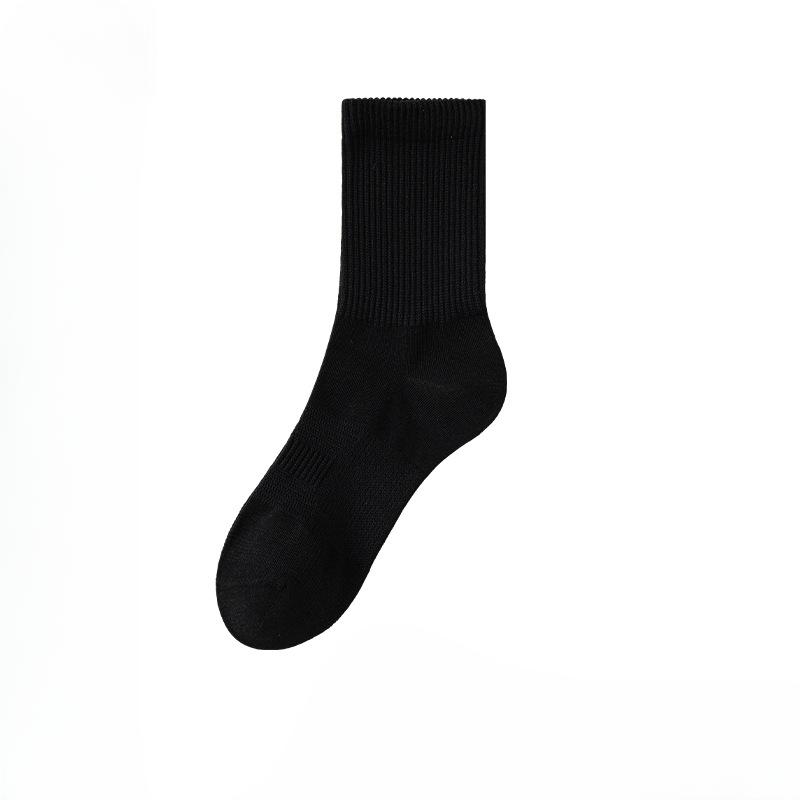 Female Autumn and Winter 10A Anti Bacterial Deodorant Boneless Sweat Absorption Breathable Sports Tube Socks