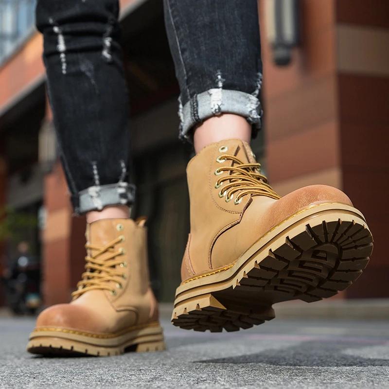 Модная кожаная обувь Повседневные кроссовки Мокасины Повседневная обувь Ботильоны — фото 6