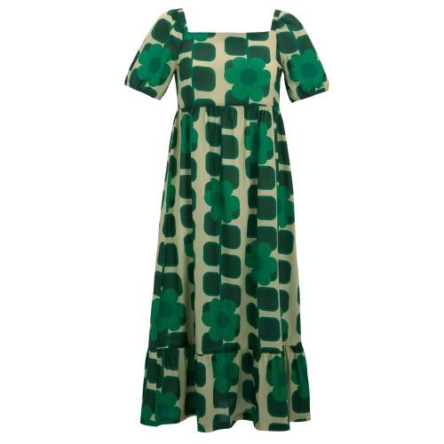 Regatta Womens/Ladies Orla Kiely Giant Square Flower Summer Midi Dress