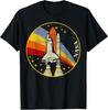 Vintage Distressed Classic Rainbow Stripe Shuttle Badge T-Shirt Unisex T-Shirt