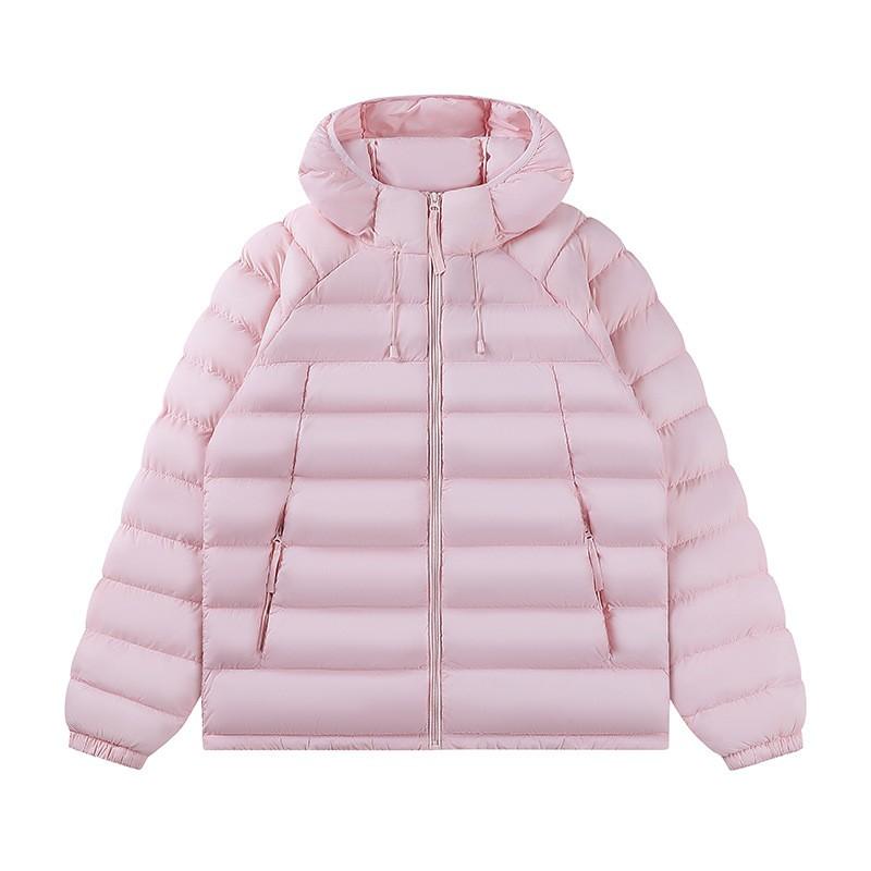Unisex Winter Puffer Coat Hooded Slim Fit Thick Cotton Jacket Couples