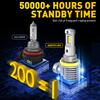 AUXITO 2X H10 H8 H9 H11 LED Canbus Error Free Fog Light 9005 hb3 9006 hb4 H16JP LED Headlight Fog Bulb 12V Yellow Head Lamp