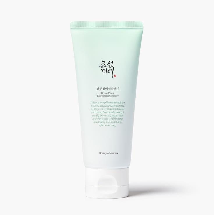 

Beauty of Joseon Green Plum Refreshing Cleanser 100ml Low pH Gentle Gel to Foam Face Wash