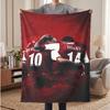 ARSENAL Soft Warm Flannel Blankets Comfortable Blanket for Home Decoration Gifting