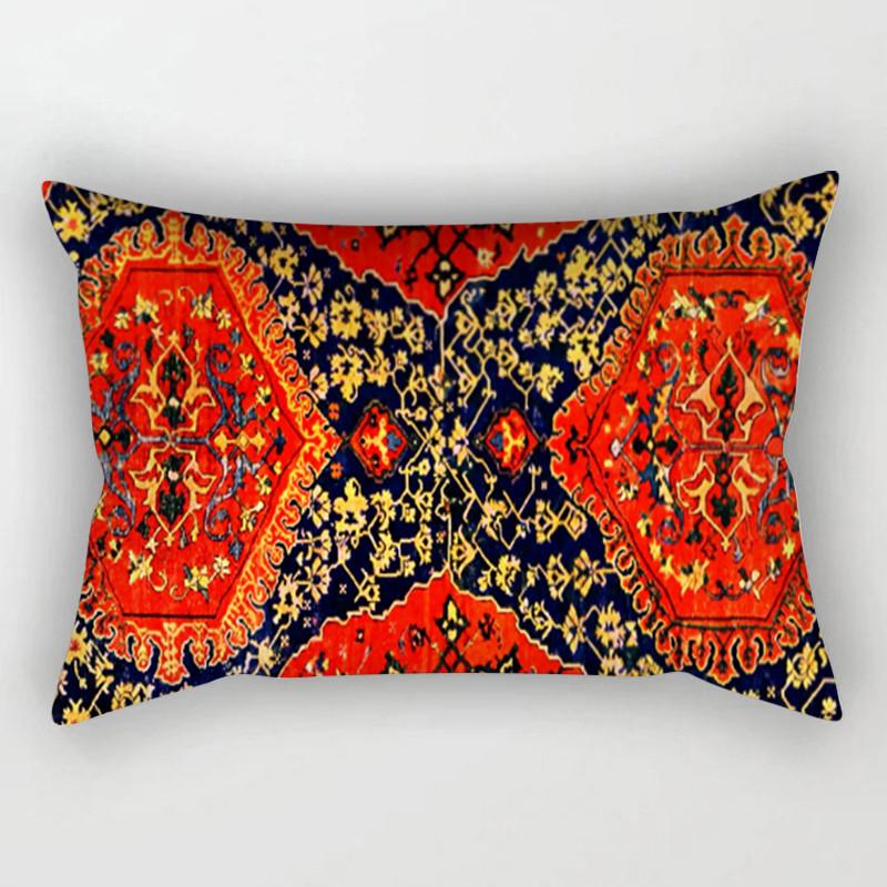 Mandala Cushion Cover 30x50 Polyester Vintage Pattern Pillowcover Decorative Sofa Cushions Throw Pillows Home Decor Pillowcase