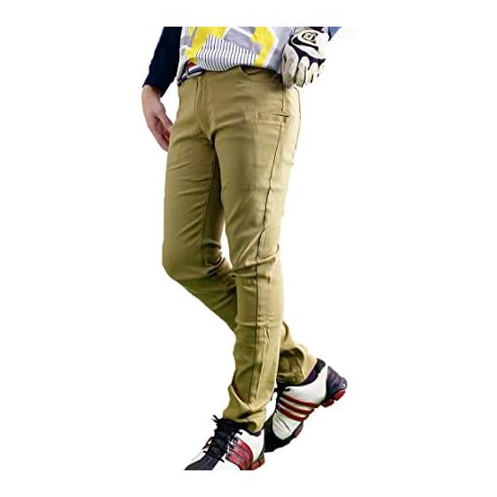 [Arcade] Men's Golf Pants, Strong Stretch Material, Side Pockets, Golf Wear, Men's Skinny Chino Pants, Spring/Summer, Autumn/Winter
