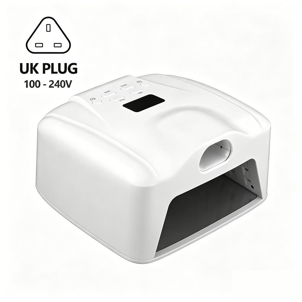 2 IN 1 Nail Lamp Single Toe Single Finger Gel Nail Curing Lamp Full Hand Fast Drying LED Light Nail Dryer Auto Sensor Dual Lamp