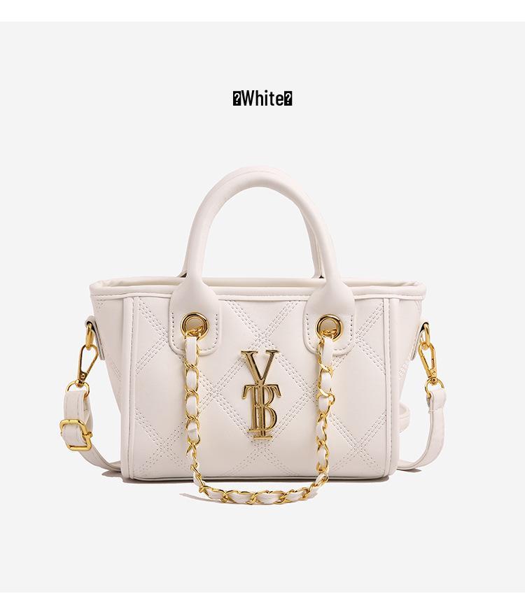 Women's 2025 Autumn/Winter Versatile Crossbody & Shoulder Bag - High-Value Fashion with Diamond Chain