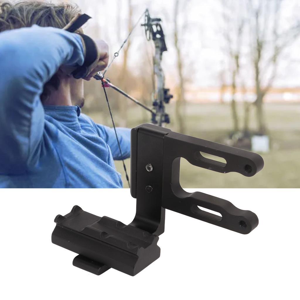 Adjustable Archery Laser Sight Bracket Aluminium Alloy Archery Bow Sight Scope Bracket for Composite Bow Reverse Bow