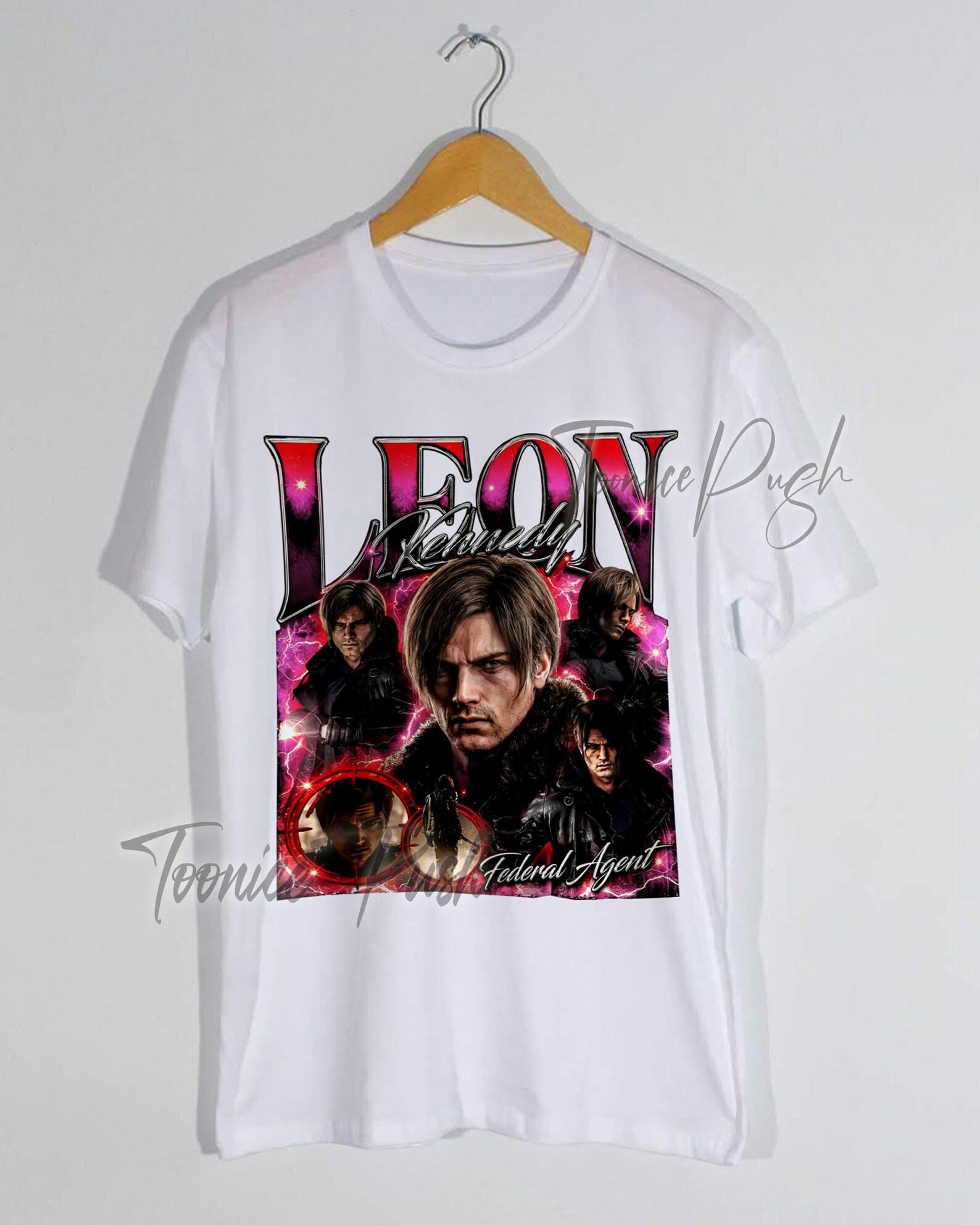 Leon kennedy shirt, Vintage style Retro graphic design T shirt and leon sweaT shirt 3XL