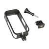 Open Frame Action Camera Cage PVC Panoramic Camera Housing Camera Mounting Cage for Insta 360 X6