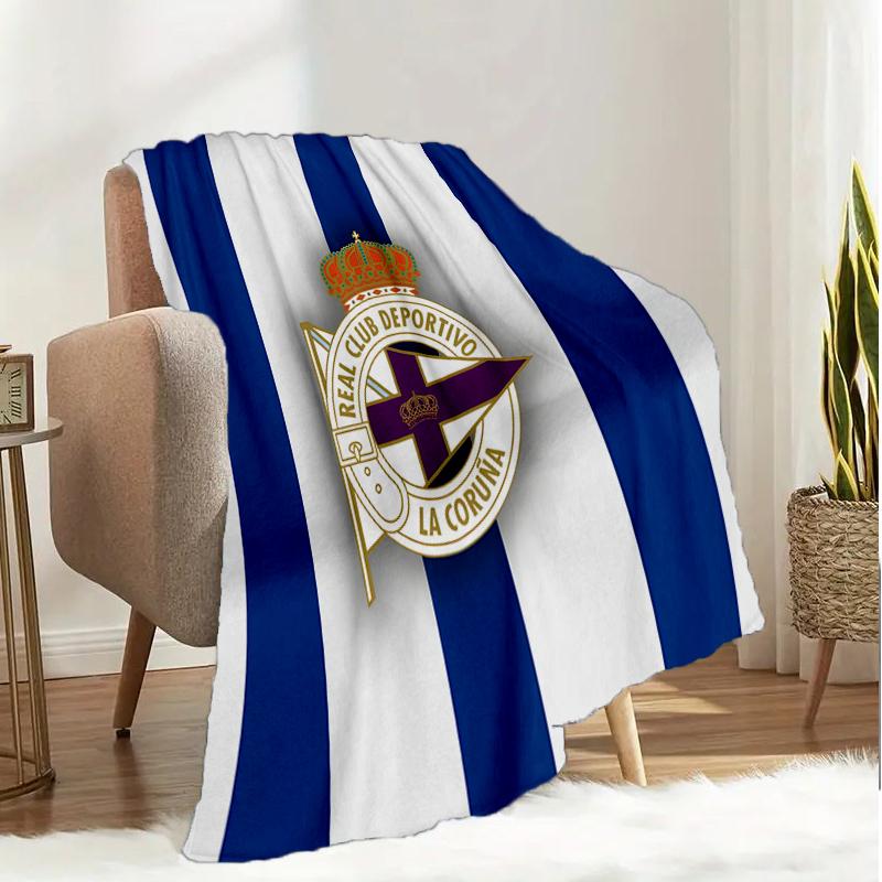 Deportivo Football Blanket Lightweight Ideal Bedding Blanket Perfect for Travel, Camping, Living Rooms, Offices, Sofas, Fan Christmas gift