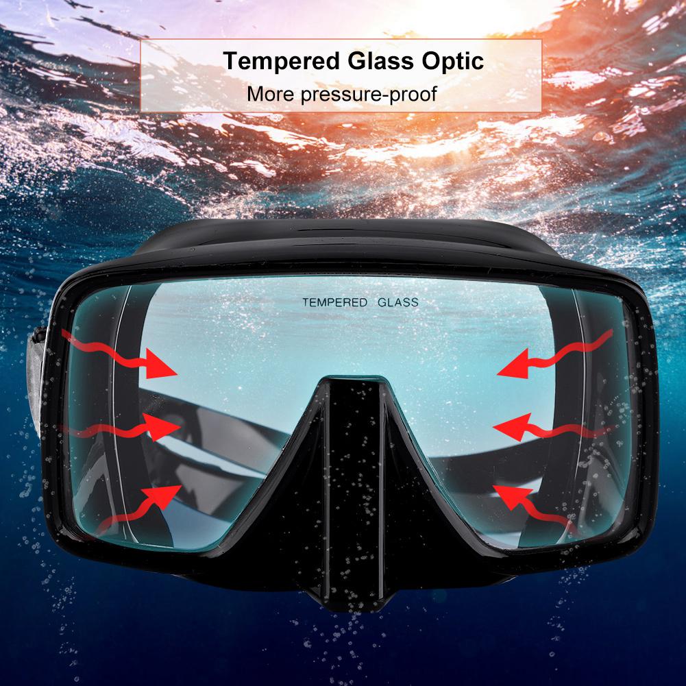 Mască de scufundări subacvatice, ochelari de scufundări din silicon pentru scufundări de salvare