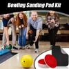 6pcs Bowling Ball Polishing sanding pad with 1pcs cleaning cloth Sanding Accessories Efficient cleaning Bowling Supplies