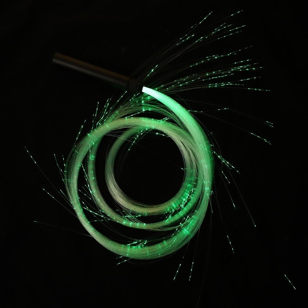 Rechargeable Optical Hand Rope Colorful Pixel Light-up Whip Glowing Waving Flash Whip Cosplay