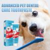60g Cat Edible Toothpaste Remove Tartar Puppy Kitten Dog Cat Toothpaste Teeth Cleaning Dog Cat Edible Toothpaste Pet Accessories