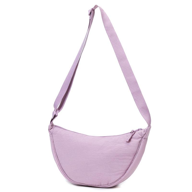 Damen Nylon Crossbody Dumpling Bag - Stilvolle Umhängetasche für Studentinnen