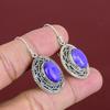 Charoite Earring Natural Gemstone Earrings Vintage Earring Latest Design Jewelry 925 Sterling Silver Earring Handmade Earring Gifts For Wife