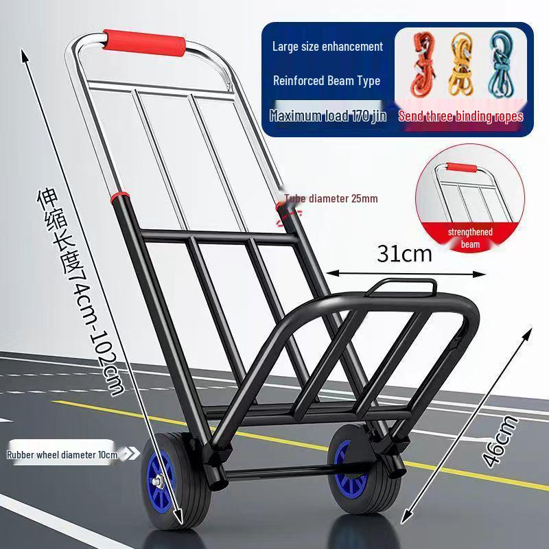 Magic Portable Folding Hand Truck Cart for Shopping and Luggage