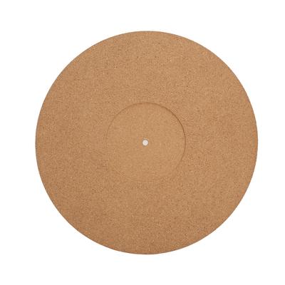 12in Record Pad Soft Cork AntiStatic NonSlip Turntable Slipmat Pad Diameter 295mm