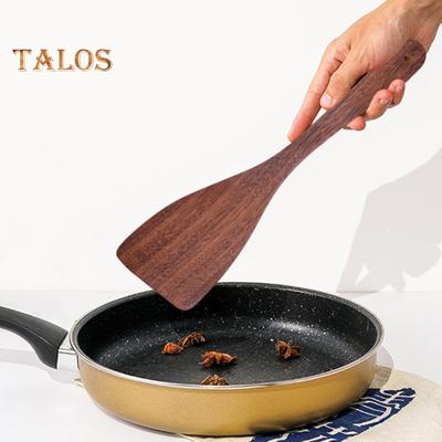 2Pcs Wooden Spatulas Square Diagonal Spatula Set for Cooking Stirring Wok Spatula Kitchen Turner Angled Flat Spatula Egg Flipper Hardwood Kitchen