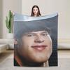 Kimi Antonelli Racing 12 Blanket Quality Warm Soft Throw Blanket Winter Airplane Travel Outdoor Street Trend Bedspread