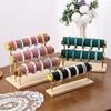Premium Solid Wood Triple Layer Jewelry and Bracelet Display Stand