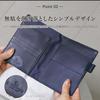 [BLUE SINCERE] Rodia Cover A6 Size No. 13 Genuine Leather Premium Leather Pen Holder Pocket for Cards, Sticky Notes, and Business Cards / RD2 (Royal B
