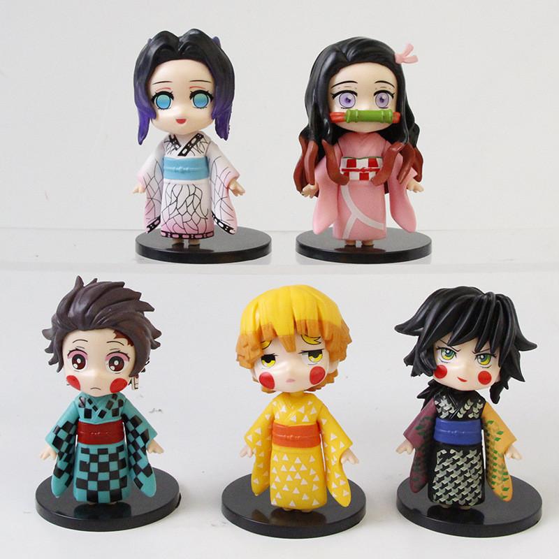 Kimetsu Slayer Demon No Yaiba Kimono Style Kamado Tanjirou Toy Ornament Model