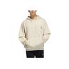 Adidas Originals Trefoil X Bee With You Co-Branded Logo Print Hoodie With Drawstring Long Sleeves Men Tops Off-White HB6865