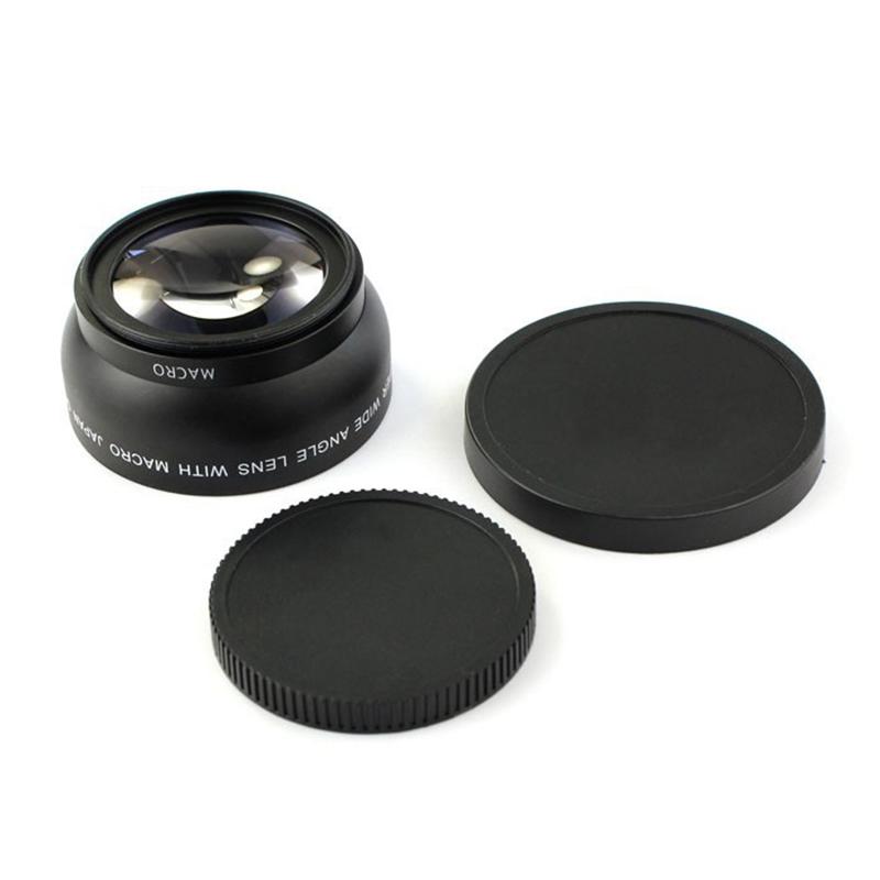 58MM 0.45x Wide Angle Lens 4 for Canon EOS 4000D, 2000D 18-55MM Lens Univeasal Camera Accessories 70-200mm Fixed Focus Lens